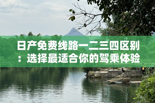 日产免费线路一二三四区别：选择最适合你的驾乘体验