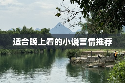 适合晚上看的小说言情推荐
