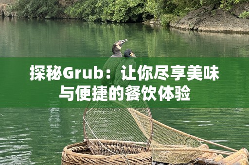 探秘Grub：让你尽享美味与便捷的餐饮体验