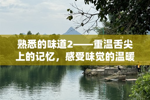 熟悉的味道2——重温舌尖上的记忆，感受味觉的温暖与惊喜