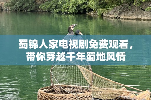 蜀锦人家电视剧免费观看，带你穿越千年蜀地风情