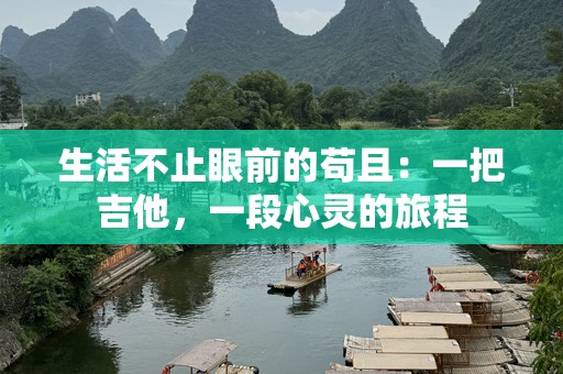 生活不止眼前的苟且：一把吉他，一段心灵的旅程