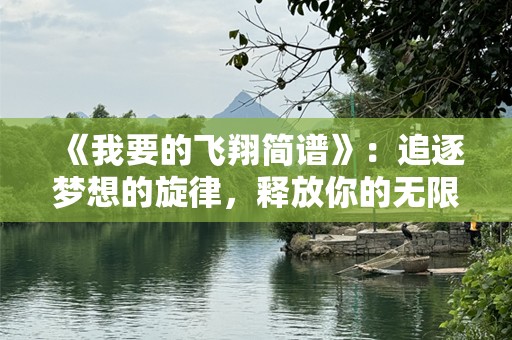 《我要的飞翔简谱》：追逐梦想的旋律，释放你的无限可能