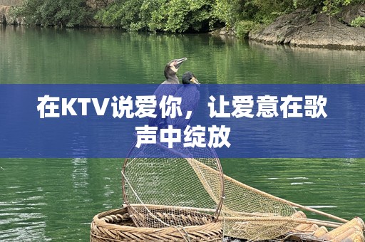 在KTV说爱你，让爱意在歌声中绽放