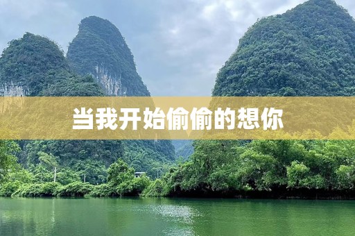 当我开始偷偷的想你