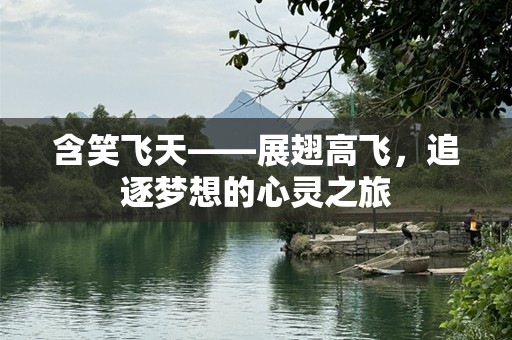 含笑飞天——展翅高飞，追逐梦想的心灵之旅