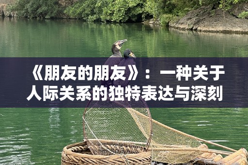 《朋友的朋友》：一种关于人际关系的独特表达与深刻思考