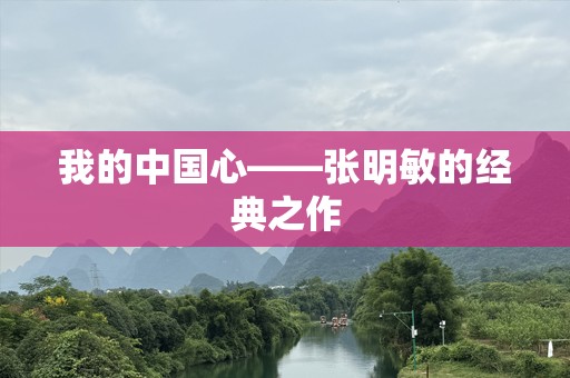 我的中国心——张明敏的经典之作