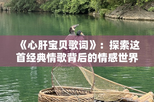 《心肝宝贝歌词》：探索这首经典情歌背后的情感世界