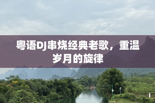 粤语DJ串烧经典老歌，重温岁月的旋律