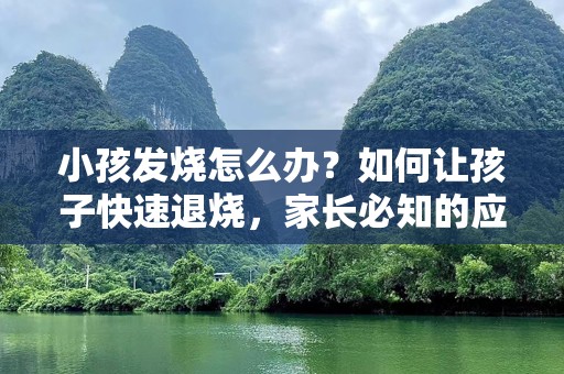 小孩发烧怎么办？如何让孩子快速退烧，家长必知的应对技巧！