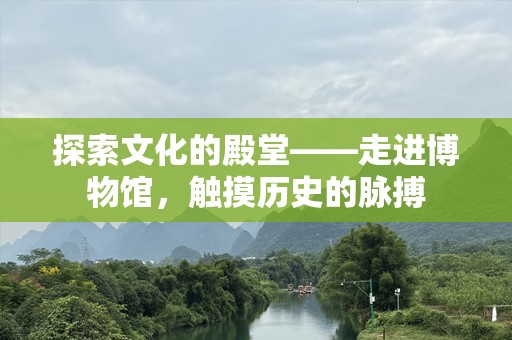 探索文化的殿堂——走进博物馆，触摸历史的脉搏
