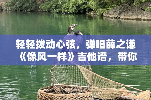 轻轻拨动心弦，弹唱薛之谦《像风一样》吉他谱，带你走进情感的世界