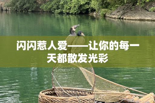 闪闪惹人爱——让你的每一天都散发光彩