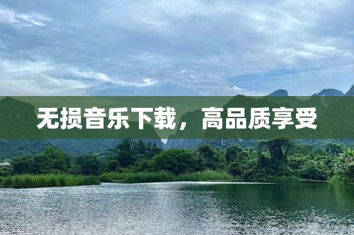 无损音乐下载，高品质享受