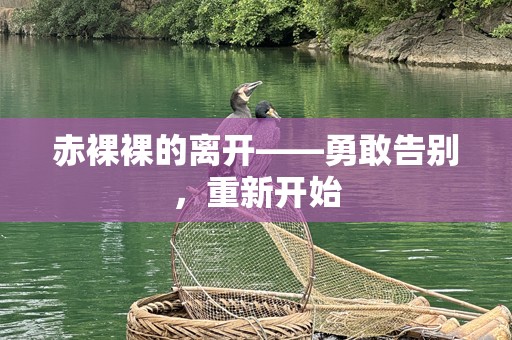赤裸裸的离开——勇敢告别，重新开始