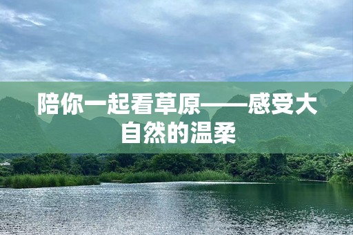 陪你一起看草原——感受大自然的温柔