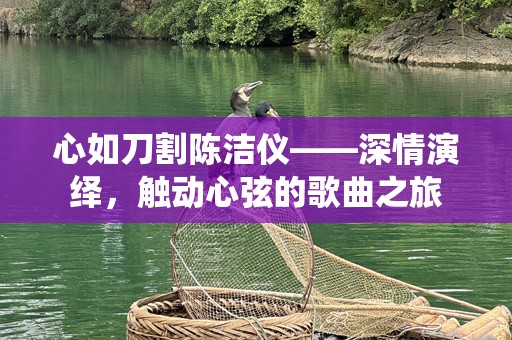 心如刀割陈洁仪——深情演绎，触动心弦的歌曲之旅