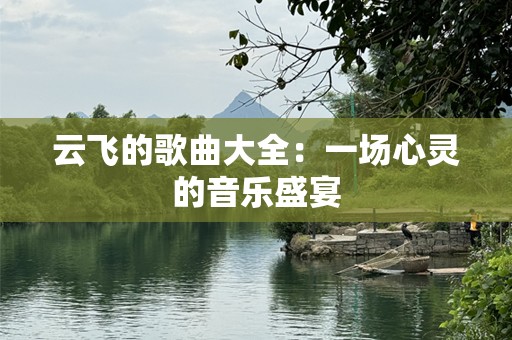 云飞的歌曲大全：一场心灵的音乐盛宴