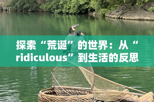 探索“荒诞”的世界：从“ridiculous”到生活的反思
