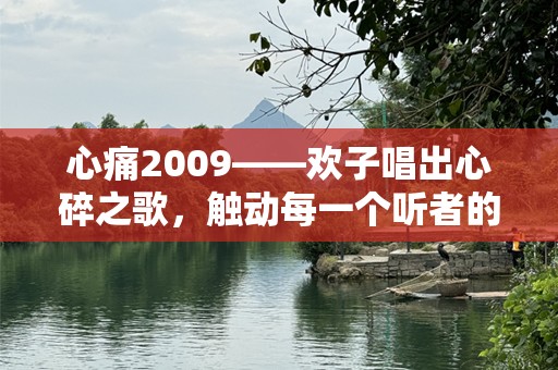 心痛2009——欢子唱出心碎之歌，触动每一个听者的内心