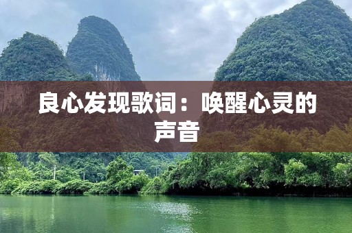 良心发现歌词：唤醒心灵的声音