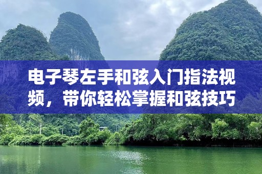 电子琴左手和弦入门指法视频，带你轻松掌握和弦技巧！