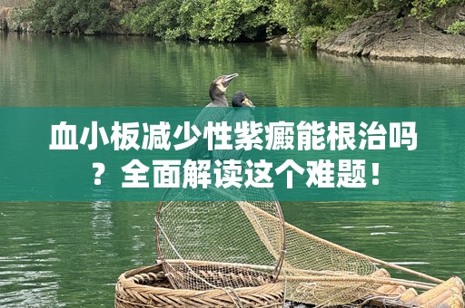 血小板减少性紫癜能根治吗？全面解读这个难题！