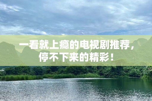 一看就上瘾的电视剧推荐，停不下来的精彩！