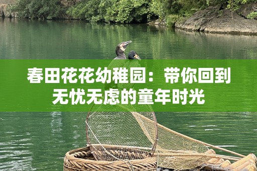 春田花花幼稚园：带你回到无忧无虑的童年时光