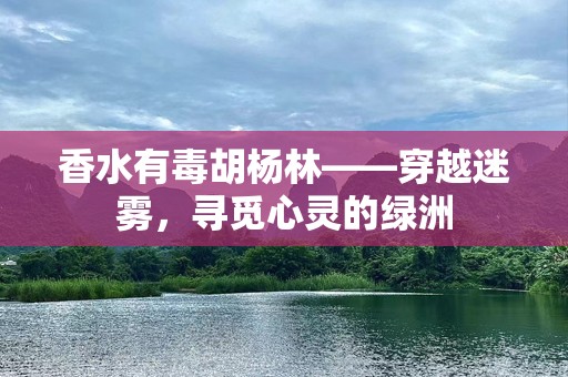 香水有毒胡杨林——穿越迷雾，寻觅心灵的绿洲