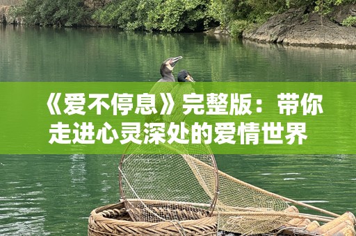 《爱不停息》完整版：带你走进心灵深处的爱情世界