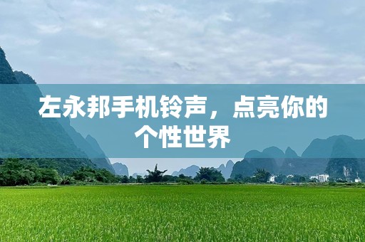 左永邦手机***，点亮你的个性世界