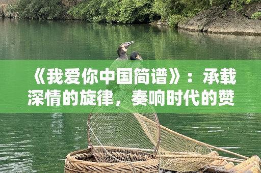 《我爱你中国简谱》：承载深情的旋律，奏响时代的赞歌