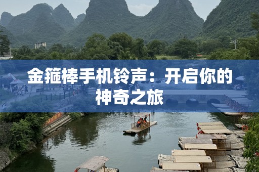 金箍棒***：开启你的神奇之旅