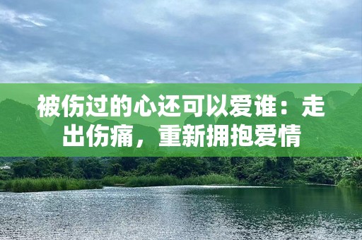 被伤过的心还可以爱谁：走出伤痛，重新拥抱爱情