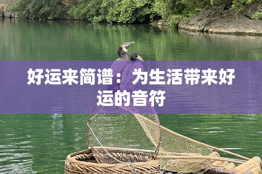 好运来简谱：为生活带来好运的音符