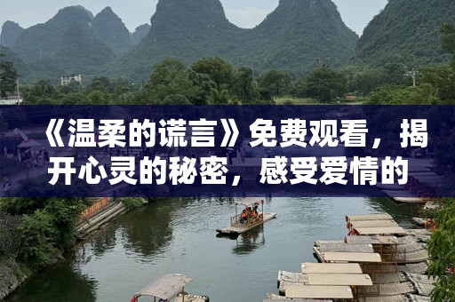 《温柔的谎言》免费观看，揭开心灵的秘密，感受爱情的真谛