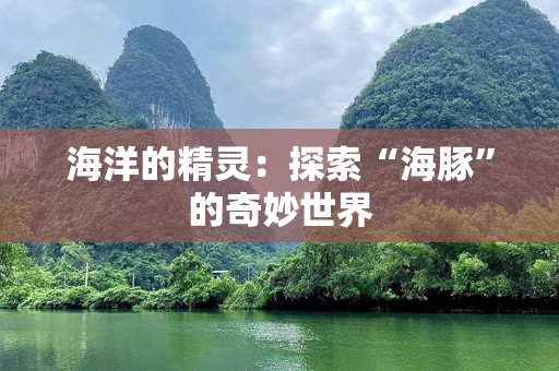 海洋的精灵：探索“海豚”的奇妙世界