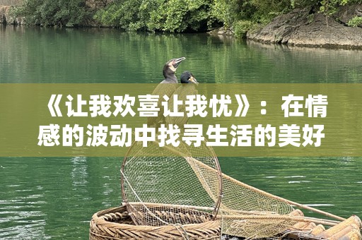 《让我欢喜让我忧》：在情感的波动中找寻生活的美好