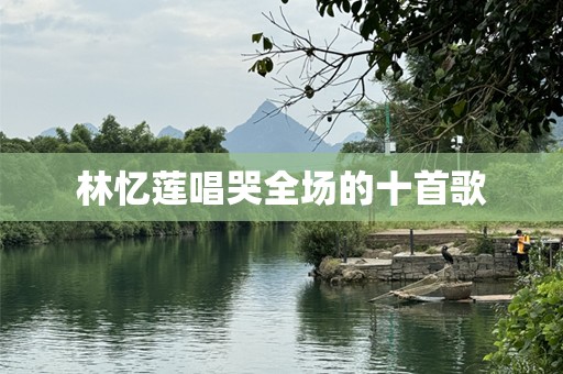林忆莲唱哭全场的十首歌