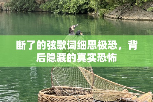断了的弦歌词细思极恐，背后隐藏的真实恐怖