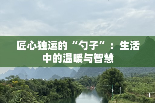 匠心独运的“勺子”：生活中的温暖与智慧
