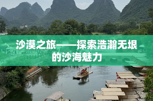 沙漠之旅——探索浩瀚无垠的沙海魅力