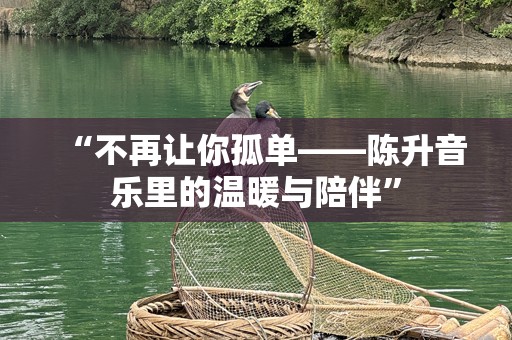 “不再让你孤单——陈升音乐里的温暖与陪伴”