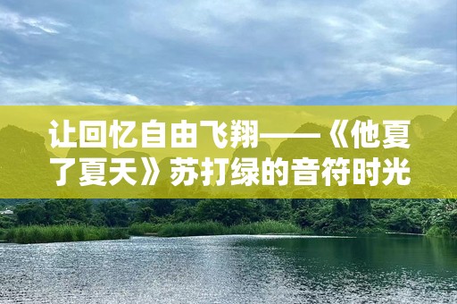 让回忆自由飞翔——《他夏了夏天》苏打绿的音符时光