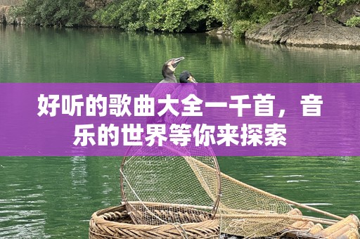 好听的歌曲大全一千首，音乐的世界等你来探索