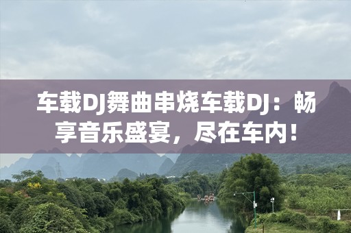 车载DJ舞曲串烧车载DJ：畅享音乐盛宴，尽在车内！