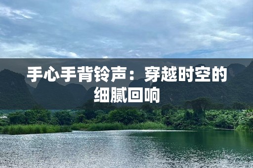 手心手背***：穿越时空的细腻回响
