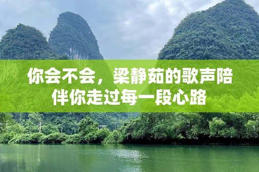 你会不会，梁静茹的歌声陪伴你走过每一段心路
